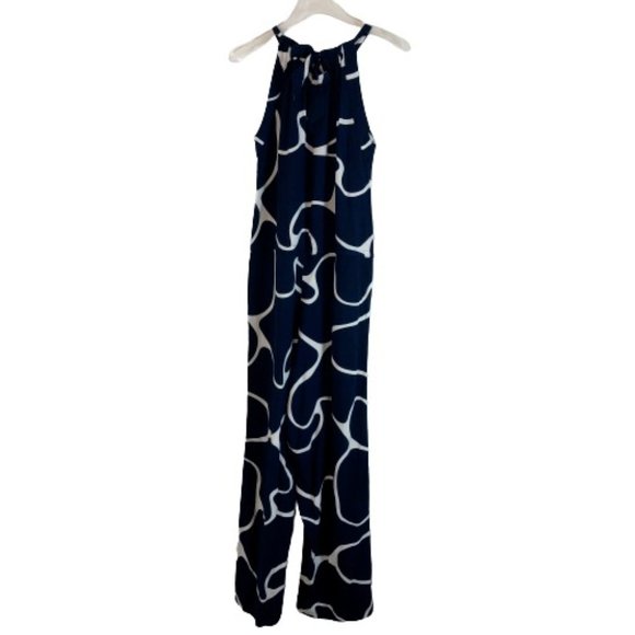 Escapada Pants - Escapada Living Jumpsuit Jumper Navy Blue White